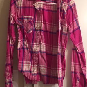 Pink button down